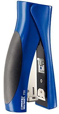 Rapid Fashion F20 Ultimate NXT Stand-up Stapler, 20 Sheet Capacity, Stapling and Tacking, Blue, Ergonomic Design, 20679831