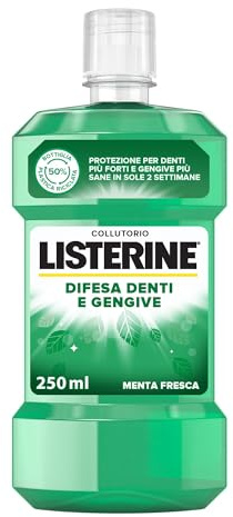 Listerine Difesa Denti e Gengive Collutorium, 250 ml