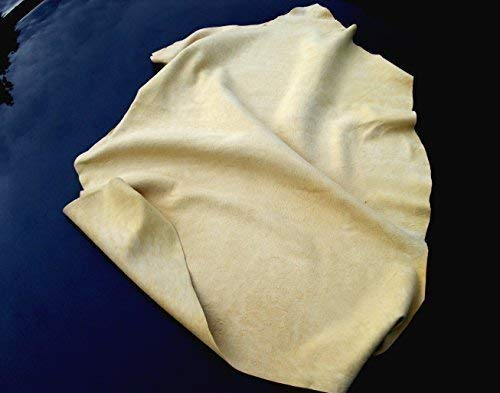 Großes Profileder - echtes Fensterleder und Autoleder für Lackpflege und Scheiben 90x60 cm