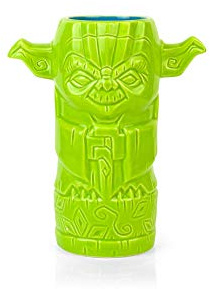 Geeki Tikis Star Wars Master Yoda Mug | Ceramic Tiki Style Cup | Holds 12 Ounces