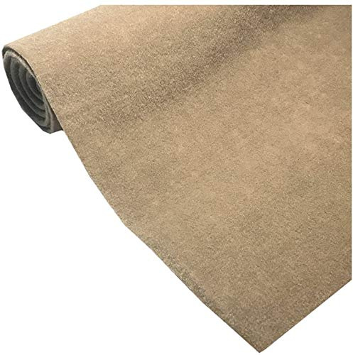 New CC10TAN 10-Feet Long by 4 Feet Wide, 40 Square Feet TAN Carpet for Speaker Sub Box Carpet Home, Auto, RV, Boat, Marine, Truck, Car Trunk Liner