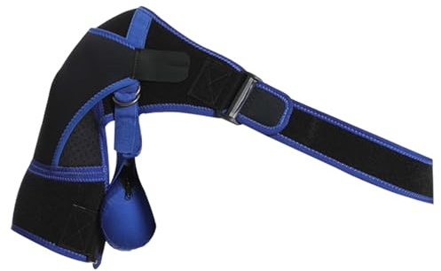 DSOPV Schulterbandage, Schulterstütze, verstellbare Schulterstütze, Rotator-Manschetten-Bandage, reduziert Schwellungen für Sport, Schutz, Basketball, Tennis, Sportler