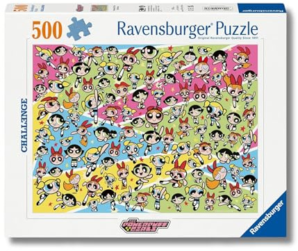 Ravensburger - Puzzle 500 Piezas Las Supernenas | Puzzle 500 Piezas Adultos | Rompecabezas Adultos Y Niños De 14 Años O Más | Regalos para Niños 14 Años O Más | Mide 49x36cm
