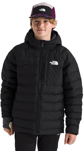 The North Face Reversible Perrito Hooded Jacket, Blk/Smoked Pearl, XXL