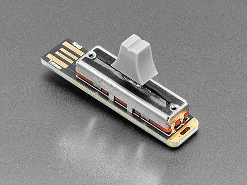 MicroMaker Adafruit Zubehör Adafruit Slider Trinkey - USB NeoPixel Slide Potentiometer - SKU 5021