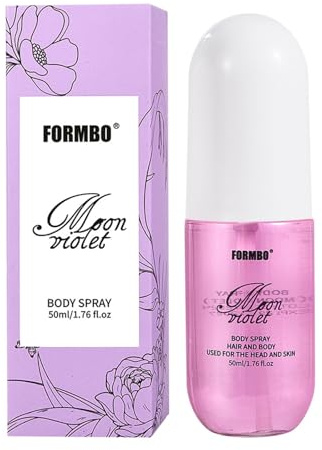 Spray Perfumado Refrescante 50 Ml Sprays De Fragancia Corporal En Sprayes Perfume De Flor Violeta Fragancias Fresca De Larga Duración Body Mist Aroma Floral Frutal Fragancia En Spray- Corporal