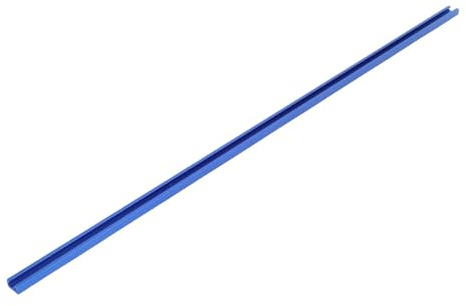 Jiawu Binario a T per la Lavorazione del Legno, Sezione Durevole a Doppio Taglio, Universale per Fresatrice da Tavolo T19 800 Mm Blu, con Foro di Montaggio Preforato, Adatto per Seghe a Braccio
