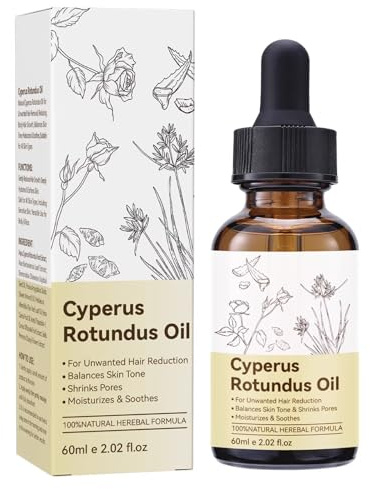 DUSKLYT Cyperus Rotundus Hair Removal Oil | Natural & Effective Hair Removal Solution | Moisturizes & Soothes Skin,Suitable For All Skin 60ML