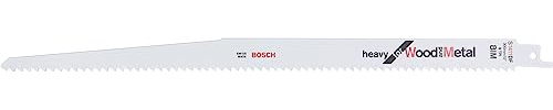 Bosch Accessories DIY Säbelsägeblatt Heavy for Wood and Metal zum Sägen in Holz und Metall (2 Stück, S 1411 DF)