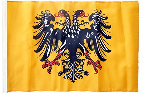 Flaggenfritze® Flagge Heiliges Römisches Reich Deutscher Nation nach 1400 - 30 x 45 cm