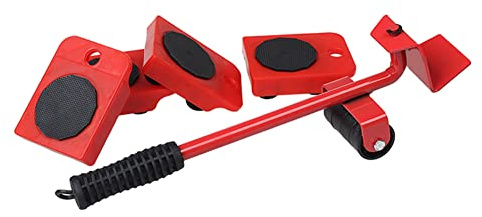 Ensemble d'outils de Levage de Meubles 5 Paquets, curseurs de Meubles Robustes, déplacement Facile et sûr, 150 kg Maximum / 331 LB, déménageurs de Meubles avec élévateurs