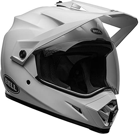 Bell MX-9 Adventure MIPS Motorradhelm, Helm (glänzend weiß – XX-Large)