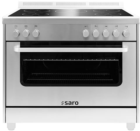 SARO Fornello a induzione + forno elettrico TS95IND61X argento
