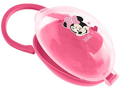 Lulabi Disney Minnie Icon Schnullerhalter aus Polypropylen