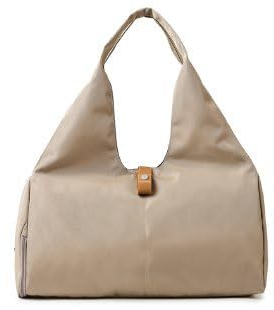 Generisch Yogatasche,Sporttasche Damen mit Schuhfach und Nassfach Tragetasche Gym Tasche Wasserdicht für Damen Yoga Schwimmen (Khaki)
