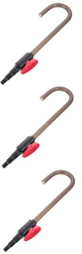 Parliky 3stücke Hängender Wasserwechsler Für Aquarien Praktisches Zubehör Zur Wasserfüllung Und Entfernung Leicht Und Kompakt Einfache Handhabung Für Aquarienpflege