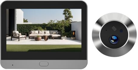 Wireless Digital Door Viewer Door Peephole Camera Digital Door Camera Night Vision Front Door Peephole Camera Door Peephole Camera with Screen Digital Door Peephole Camera