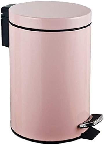 WaiDXn WDX- Pattumiera da Cucina con Coperchio Pattumiera Camera da Letto Cucina Bagno Toilette Pattumiera a Pedale Soggiorno Pattumiera Circolare Riciclare(12L)