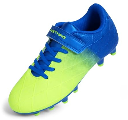 FEETHING Zapatos de Fútbol para Niños Unisex Al Aire Libre Zapatos de Fútbol para Jóvenes Botas de Fútbol
