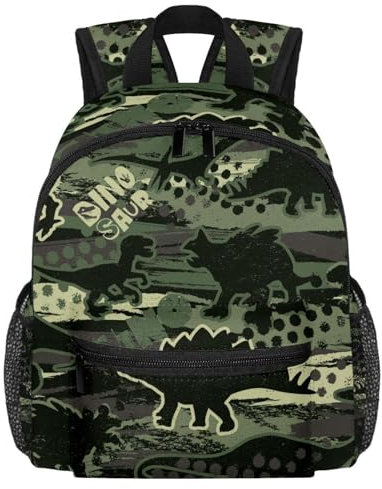 Süßer Kleinkind-Rucksack – blaue Kunst-Tintenmalerei, moderne Kindertasche für Vorschule, Schule, Mädchen und kleine Kinder, Mehrfarbig 7, 25.4x10x30 CM/10x4x12 in