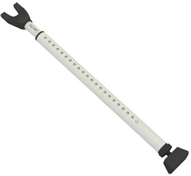VECTA Tür Sicherheitsstange, Grau 1-Pack Erweiterter Sicherheitsstange für Türen, Heavy Duty Türsicherung, Einstellbarer Balkontür Sicherung, Einbruchschutz Fenster, Tür Sicherheit für Zuhause,