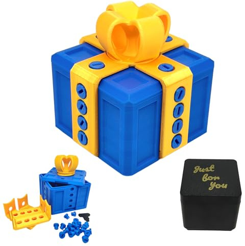Caja de Regalo Realmente Molesta, Dedo Medio en una Caja, Caja Sorpresa con Dedo Medio, Middle Finger in a Box, Cajas para Regalo de Broma Divertida, para Navidad y Año Nuevo