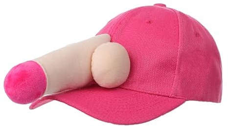 NICEYEA Accessoires für Erwachsene Brustkappen Genitalkappen Ausgefallene Baseballkappen Lustige Kopfbedeckungen Partydekorationssets Karneval Junggesellinnenabschiede Themenparty-Kopfbedeckungen