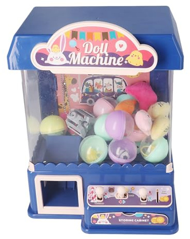 Picysa Krallenmaschine für Kinder, automatischer Mini-Spielzeugspender für Mädchen, automatischer Spender für Krallenspielzeug, Partyspiel, Greifmaschine für Süßigkeiten, für Kleinkinder