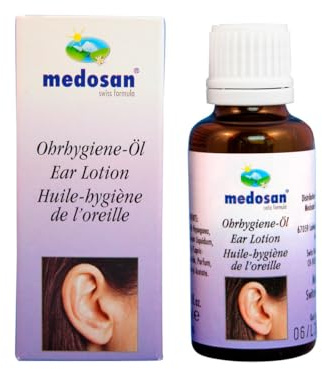 MEDOSAN Ohrhygiene-Öl zur Ohrenschmalz-Entfernung, auch für Hörgeräte geeignet, 25ml (1)