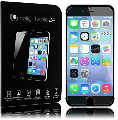 NALIA Screen Protector para iPhone 6 Plus / 6S Plus Cristal Templado