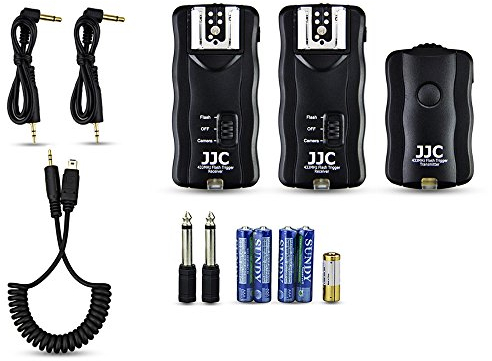 Wireless Remote Studio Speedlite Flash Trigger Receivers Remote Shutter for Nikon Z6 Z6 II Z7 Z7 II D3300 D5500 D5600 D5300 D750 D7200 D7500 D7100 D7000 D5200 D5100 D5000 D3200 D3100 P7700 P7800