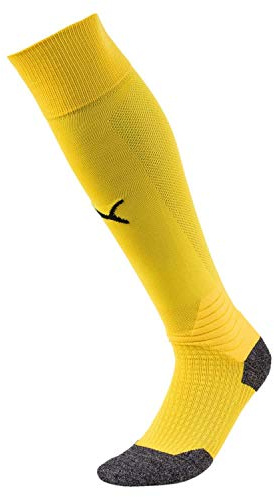 Puma Herren Team Liga Socks, Cyber Yellow Black, 39-42 (Herstellergröße: 3)