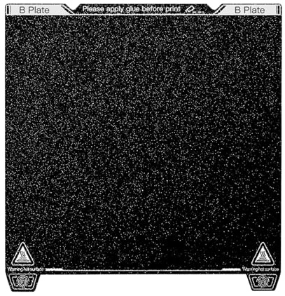 LANKEGU Texture PEI Build Plate für K1 Max, 3D-Drucker Texture PEI Surface Federstahlplatte und magnetische Basis-Druckbettplattform für K1 Max 315 * 310 mm