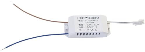 LAYMXNDIO Lámpara de Rejilla de Techo de 16-36W, Controlador Especial, rectificador de Potencia LED, Tres adaptadores AC220V sin Aislamiento