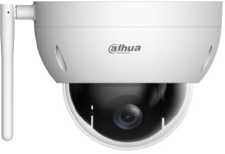 Telecamera PTZ Starlight IP Wi-Fi ONVIF - 4MP - 2.8-12mm 4x - Intelligenza artificiale - Per esterno Dahua