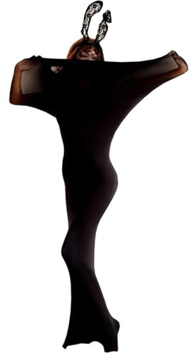 HTRUIYATY Bodystocking Damen GanzköRper Strumpfhosen UltradüNner Nylon Bodystocking Strumpfhose Bodysuit Women GanzköRper