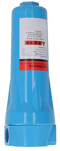 Filtro 'aria Compressa per Essiccatore con Filettatura Trasparente, Alloggiamento Ispessito a Tenuta Stagna per Compressori del Serbatoio di Stoccaggio (Classe P 015) DN20 3/4