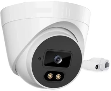 VEKELETE Tuya Full Color Night Vision CCTV Security Dome Camera POE 6MP Indoor Smart Life Home IP Camera Video Surveillance System 5MP(2pcs camera)