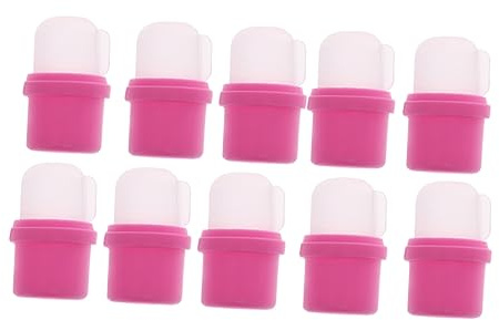 Coperture Riutilizzabili Pezzi Silicone Rimozione Unghie per 10