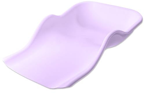 Flexible Foot Debris Tray - Podiatry Chiropody Domicilary - Soft Rubberised Tray Comfortable Easy Clean - Carry Bag Included (Purple)