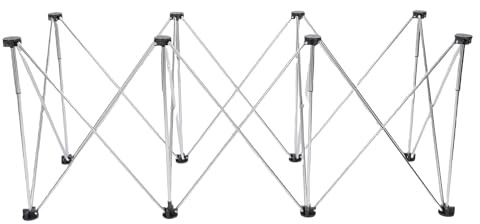Srliya Folding Workstand Spider Spider Leg Workbench 8 Legs 800KG Load Bearing Capacity Stainless Steel Folding Workstand for Woodworking Construction