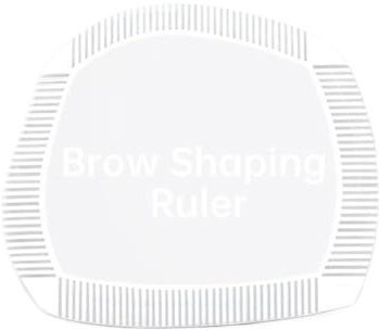Herramienta de Mapeo y Delineado para Cejas Guia Reutilizable Para Medir Y | Plantilla Para Diseno De Cejas Para En Salon Y Hogar Para Principiantes Y Mujeres En Maquillaje Facial Diario