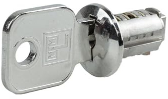 MLM Zylinderkern Z23 | Vielseitiger Wechselzylinder für Möbel-Schloss | kompatibel mit Drehstangen-, Schubstangen- und Hebelschlössern | 18 mm Durchmesser | verschiedenschließend | inkl. 2 Schlüssel