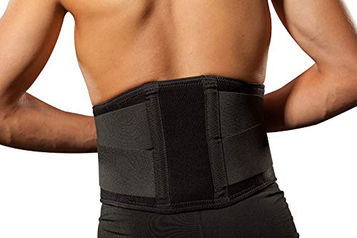Hochwertige Rückenbandage/Rückenstütze LOREY-LU10008 aus Neopren L