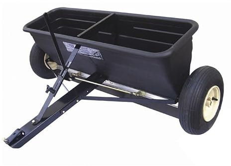 Turfmaster Epandeur trainé capacité 80 kg - Extra Large : 100 cm