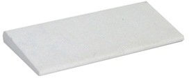 Norton Soft Arkansas Stone Round Edge Slip, 4 x 1-3/4 x 3/8 Inch Slip Round Edge SS4 Extra Fine Grit