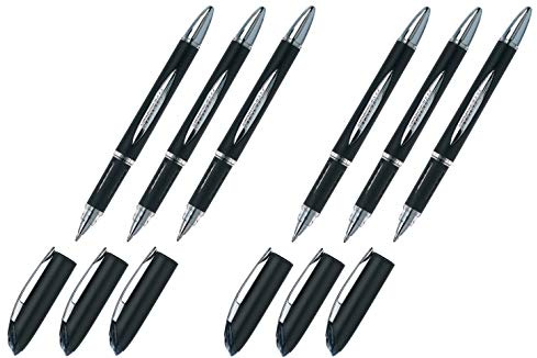 Faber-Castell Uni-Ball Tintenroller Jetstream SX-210 (6 Stück?schwarz)
