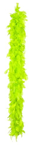 Boland – fjäderboa, längd ca 180 cm, kostymtillbehör, Charleston, 20-talet, flapper, karneval, temafest