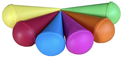 POSACENERE da Spiaggia e da Giardino Colori Assortiti Ideale per Viaggiare Tascabile Conico colorato portatile 1pz (Fucsia)