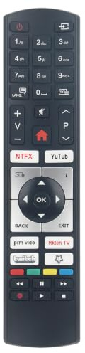 Telecomando sostitutivo RC4518P Adatta per TELEFUNKEN Nordmende TBC salora TV
